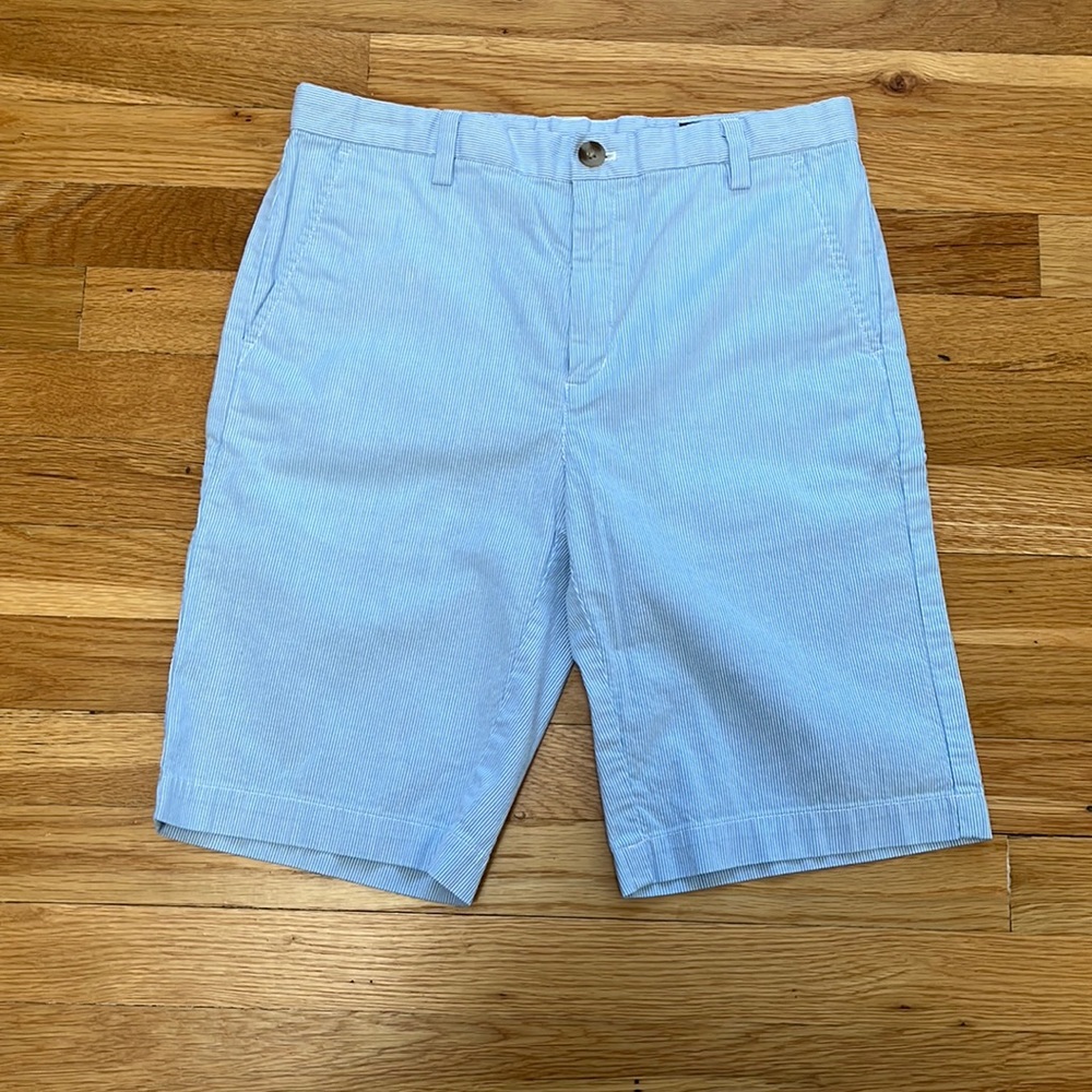 Vineyard Vines Blue and White Stripe Shorts